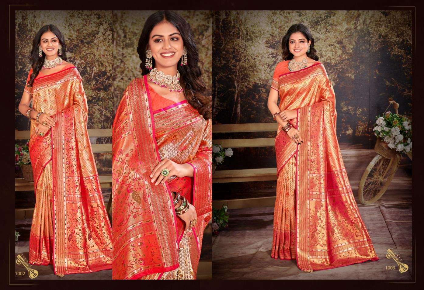 BUNAWAT VAIBHAVI SILK VOL-01 Saree Wholesale catalog