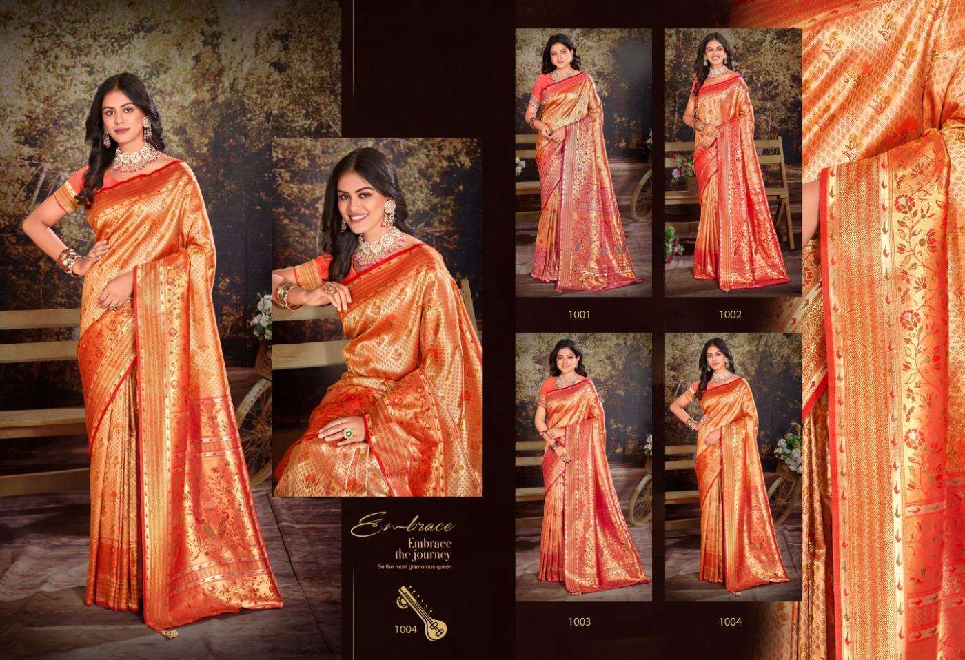 BUNAWAT VAIBHAVI SILK VOL-01 Saree Wholesale catalog