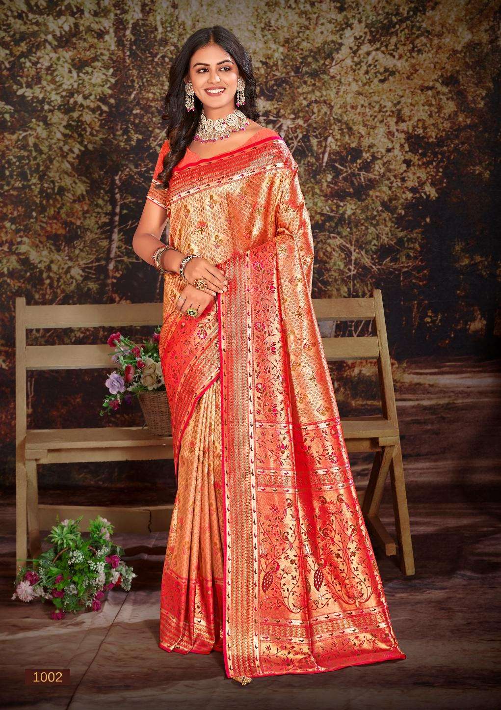 BUNAWAT VAIBHAVI SILK VOL-01 Saree Wholesale catalog