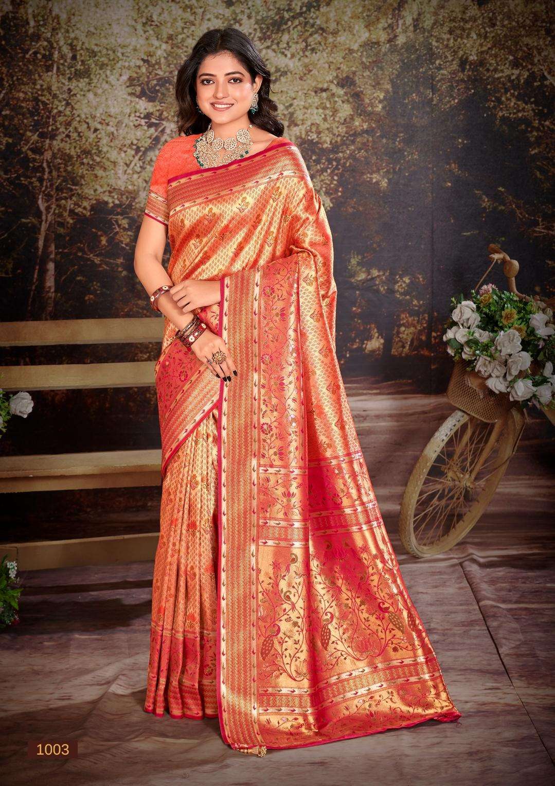 BUNAWAT VAIBHAVI SILK VOL-01 Saree Wholesale catalog