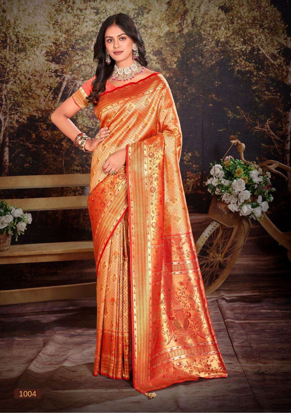 BUNAWAT VAIBHAVI SILK VOL-01 Saree Wholesale catalog