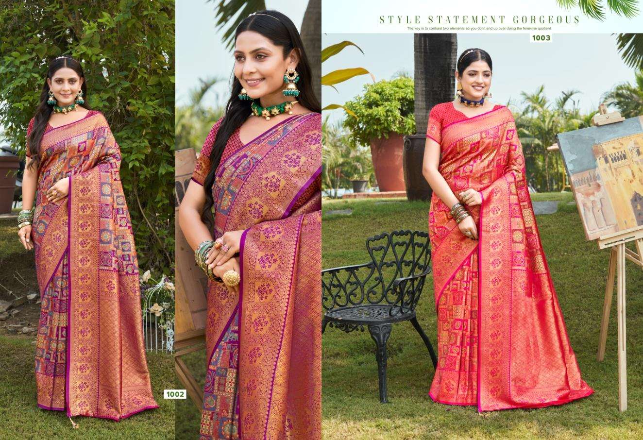 BUNAWAT VAIBHAVI SILK VOL-03 Saree Wholesale catalog