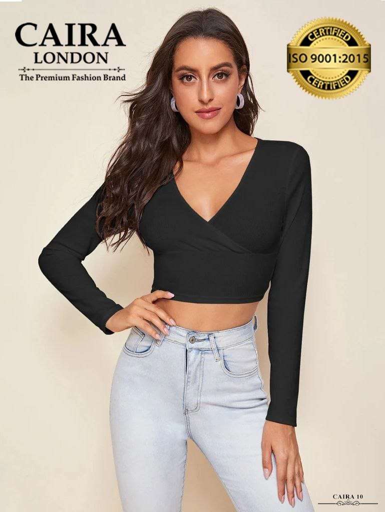 CAIRA LONDON CAIRA 10 Designer front Crop Tops Wholesale catalog