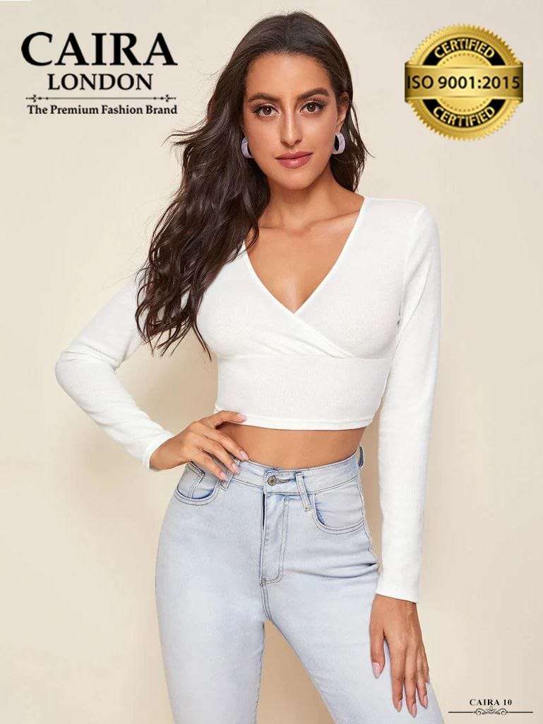 CAIRA LONDON CAIRA 10 Designer front Crop Tops Wholesale catalog