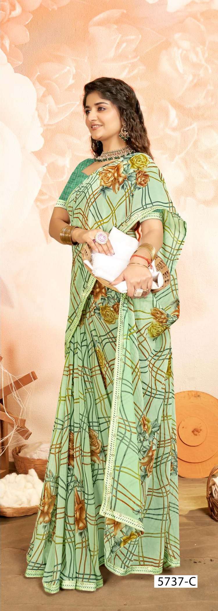CLASS ROOM INDER SILK MILLS Saree Wholesale catalog