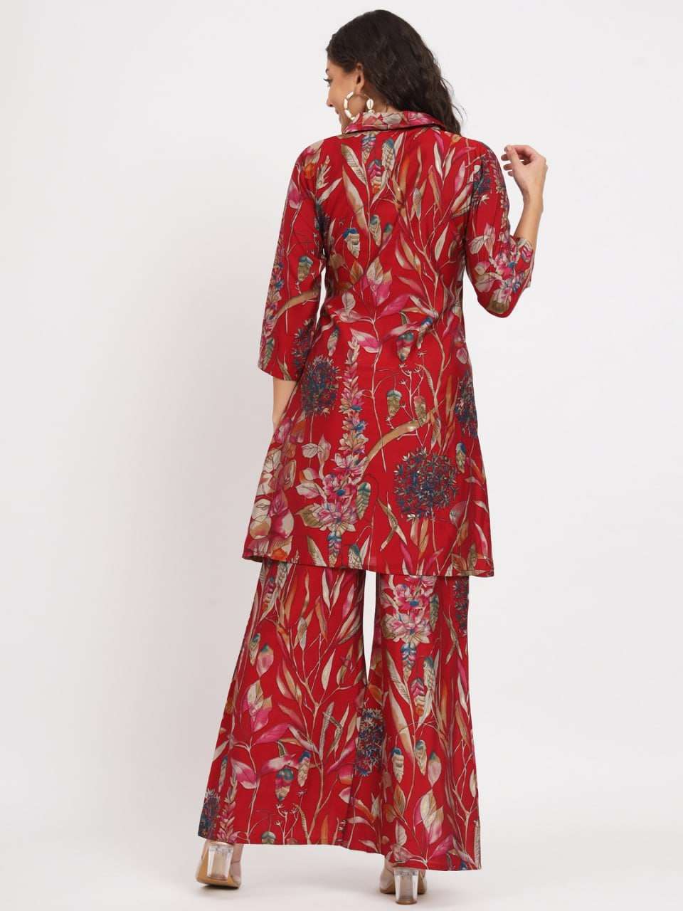 Cod 111 Modal Co Ord Set Top And Plazoo kurti Wholesale catalog