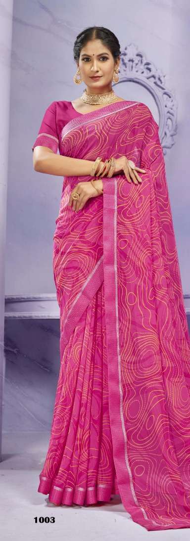 Creation Saree By Inder Silk Printed Sarees Wholesale catalog