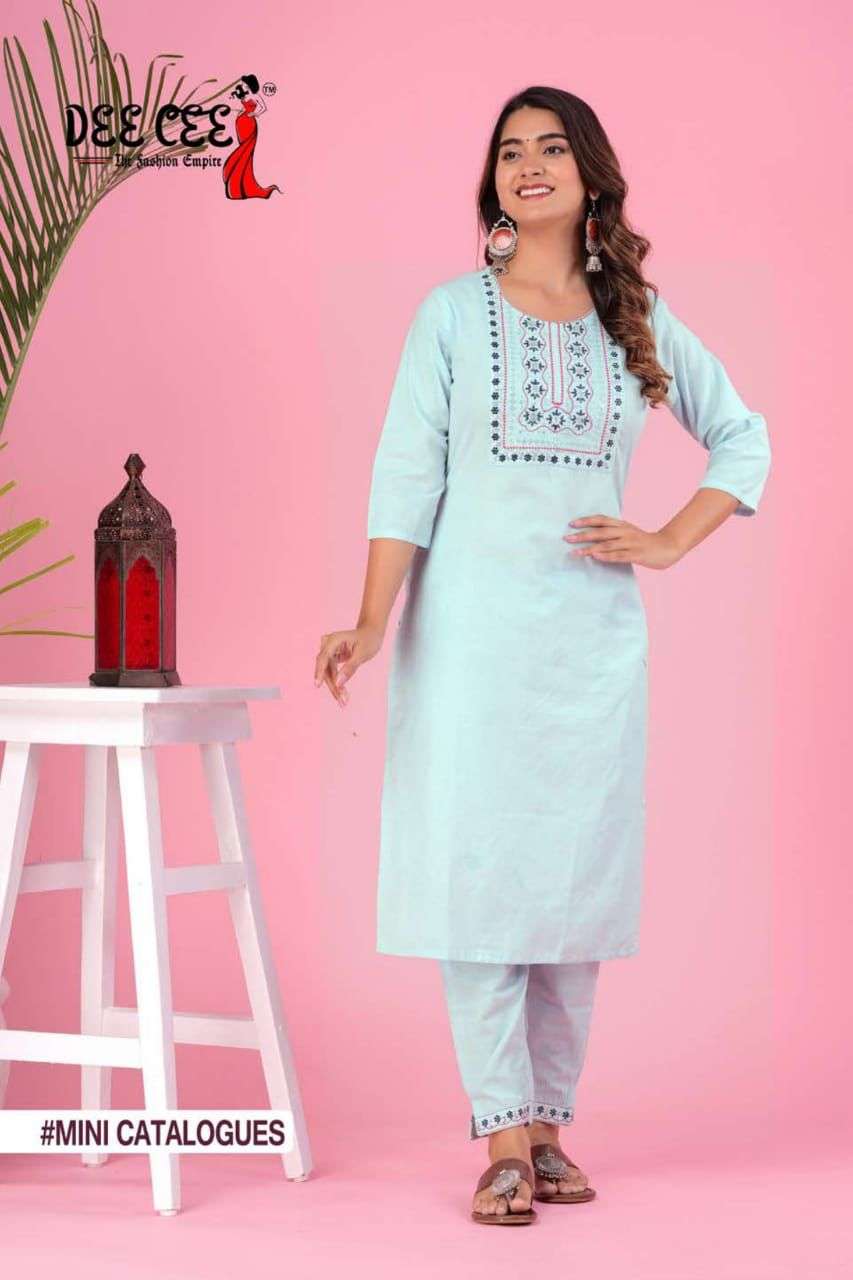 Dee Cee Miss India Kurti Wholesale catalog