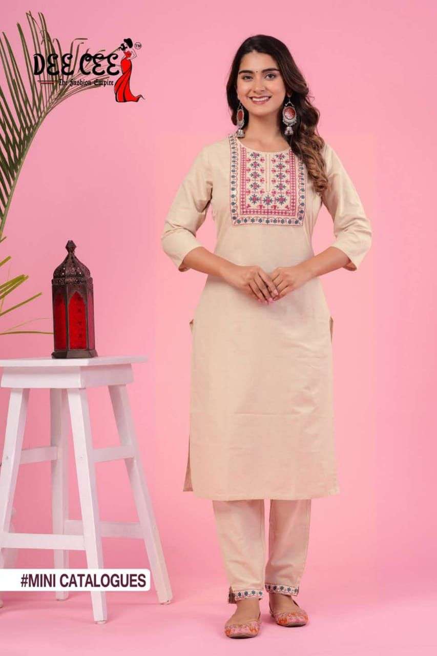 Dee Cee Miss India Kurti Wholesale catalog