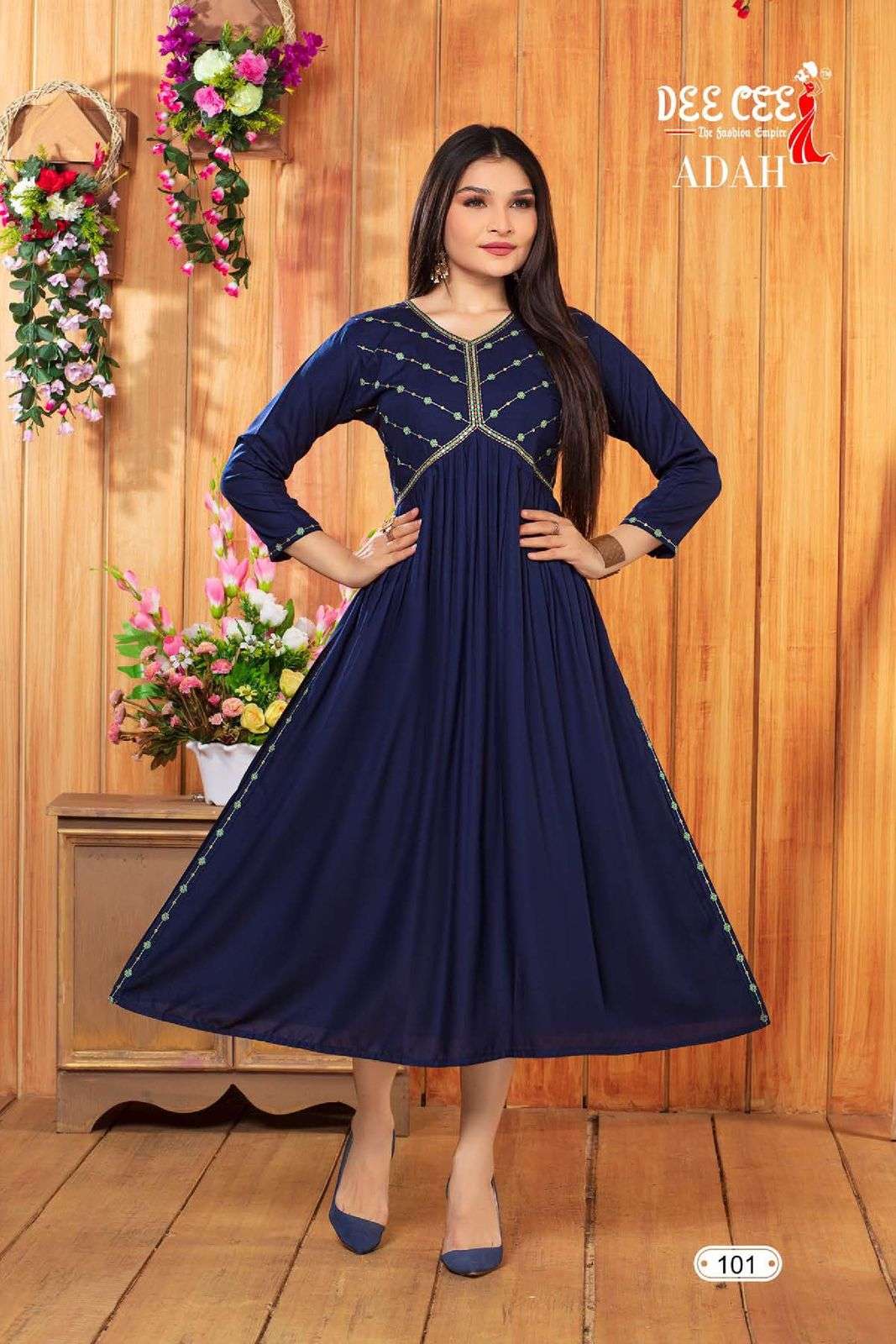 DEECEE ADAHI Kurti Wholesale catalog
