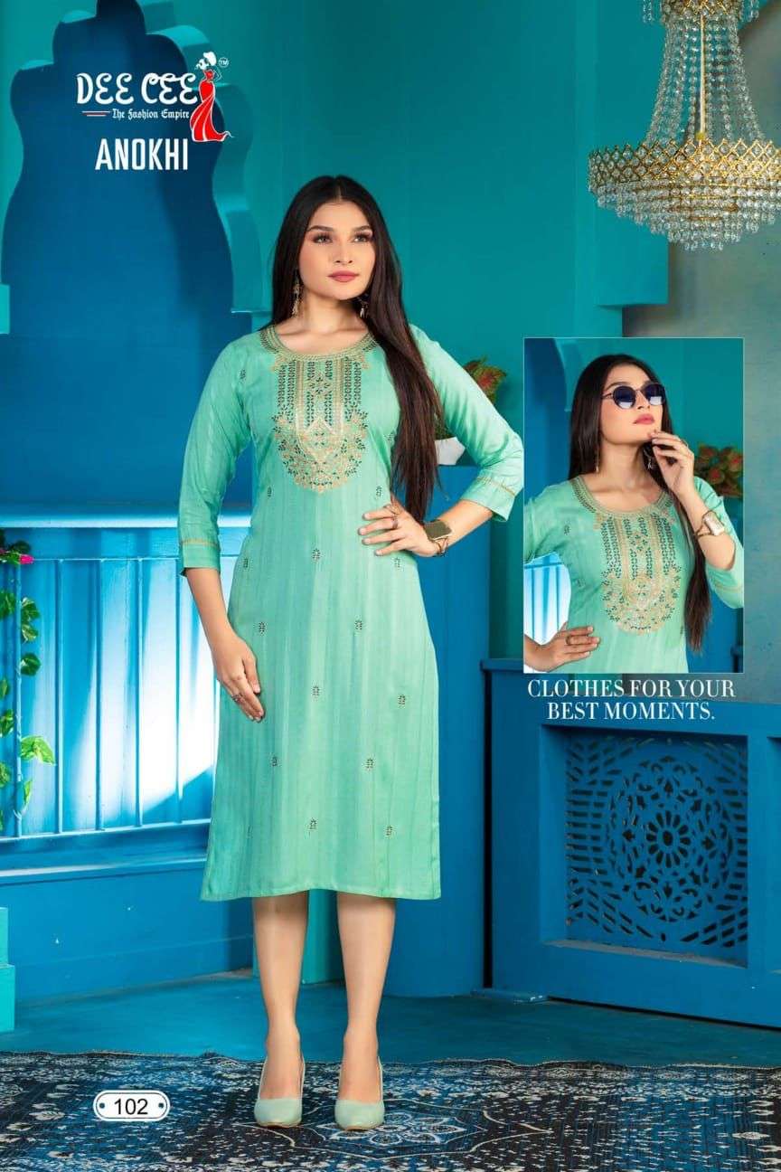 DEECEE ANOKHI Kurti Wholesale catalog