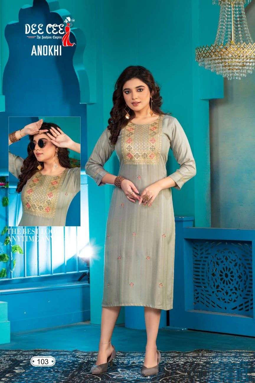 DEECEE ANOKHI Kurti Wholesale catalog