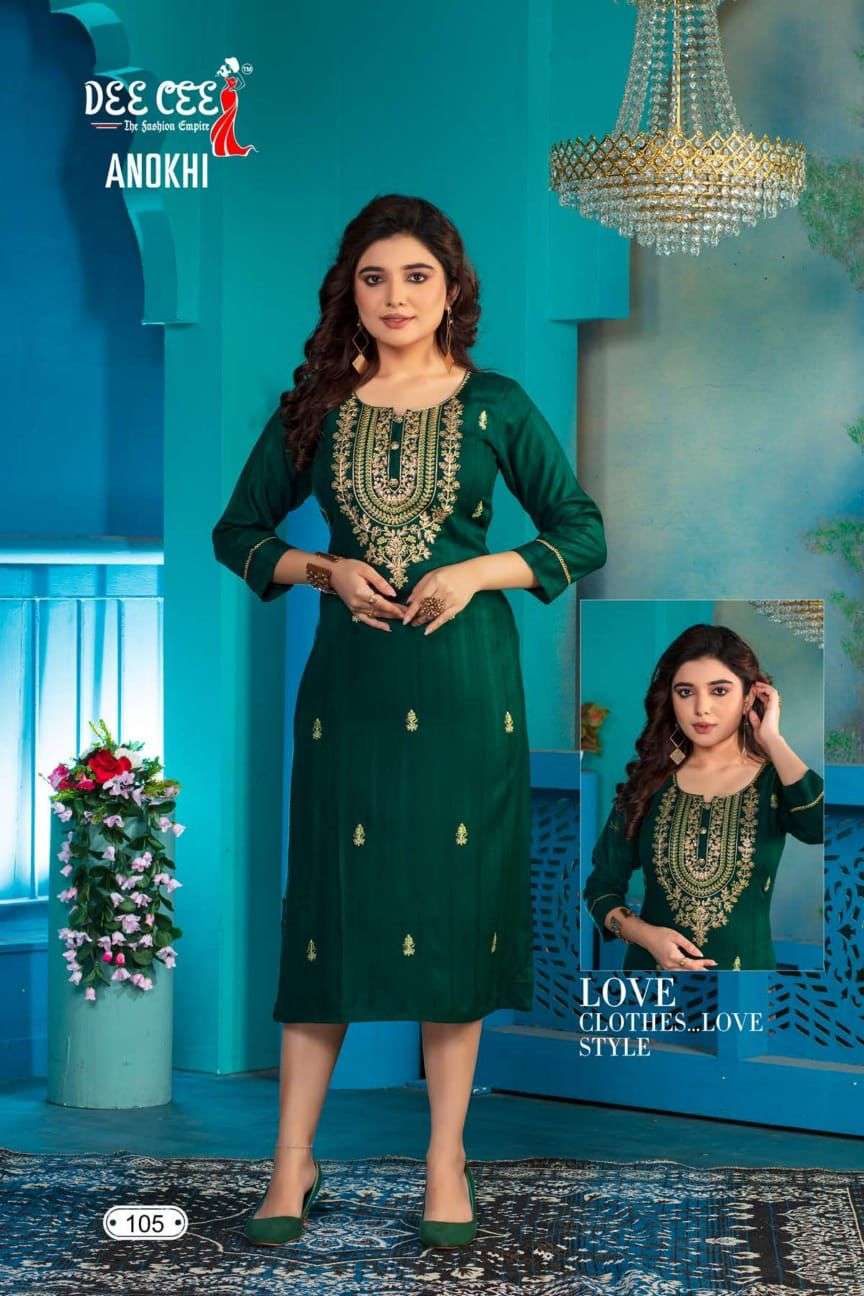 DEECEE ANOKHI Kurti Wholesale catalog