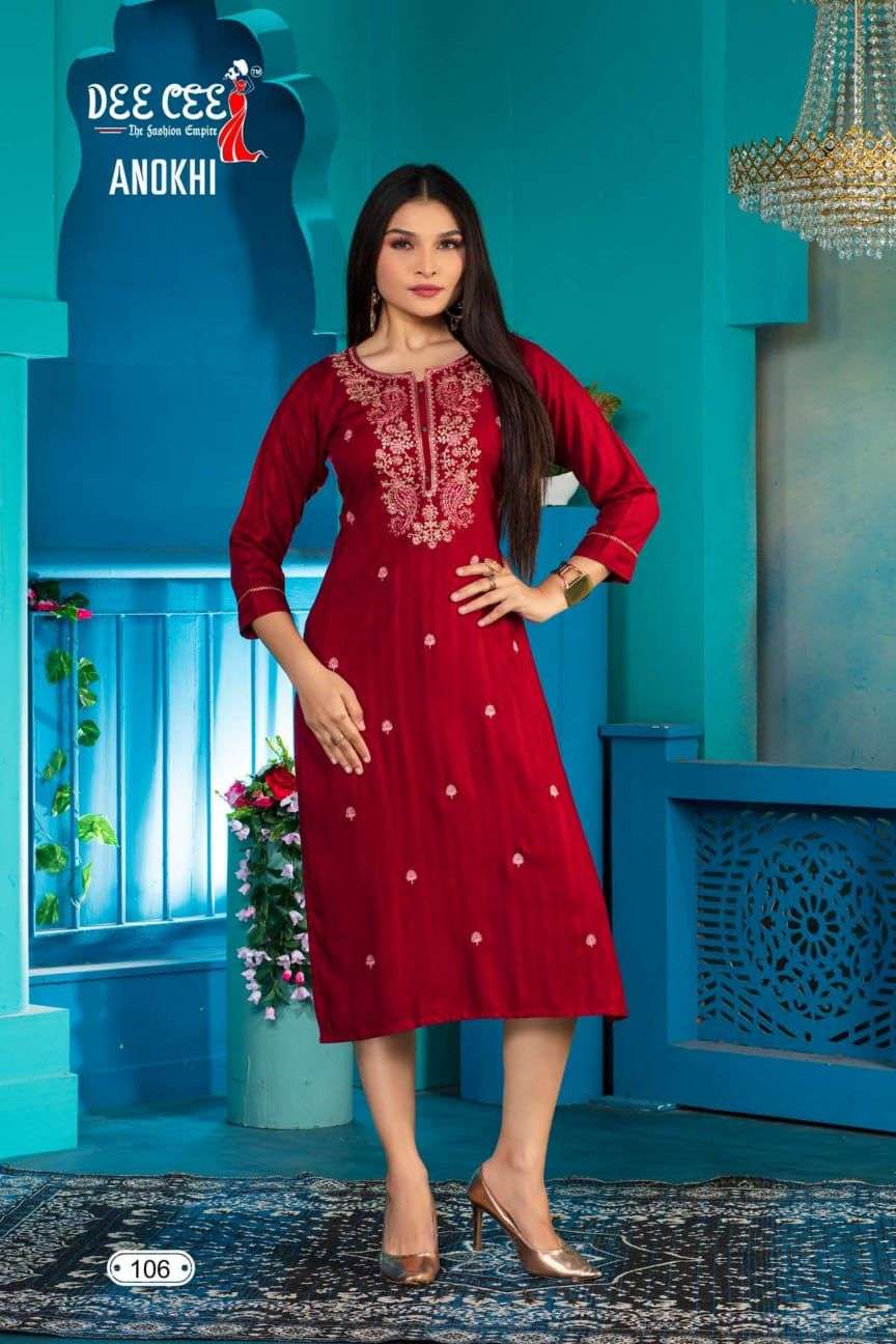 DEECEE ANOKHI Kurti Wholesale catalog