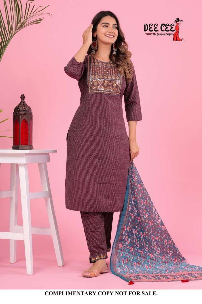 DeeCee Golden Dairy Kurti Wholesale catalog