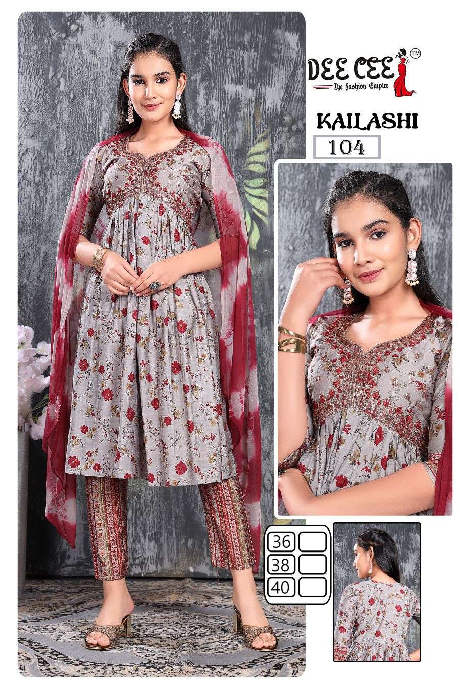 DeeCee KAILASHI Kurti Wholesale catalog