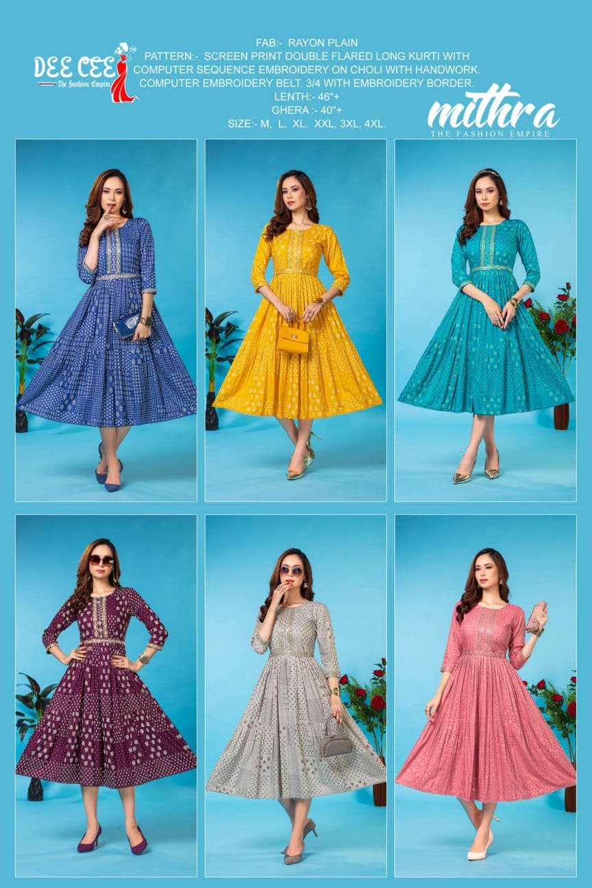 DEECEE MITHRA Kurti Wholesale catalog