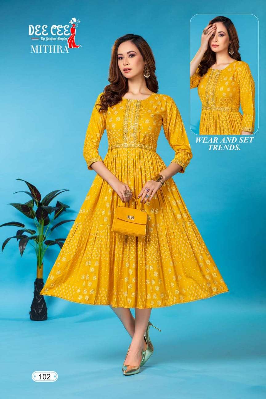 DEECEE MITHRA Kurti Wholesale catalog