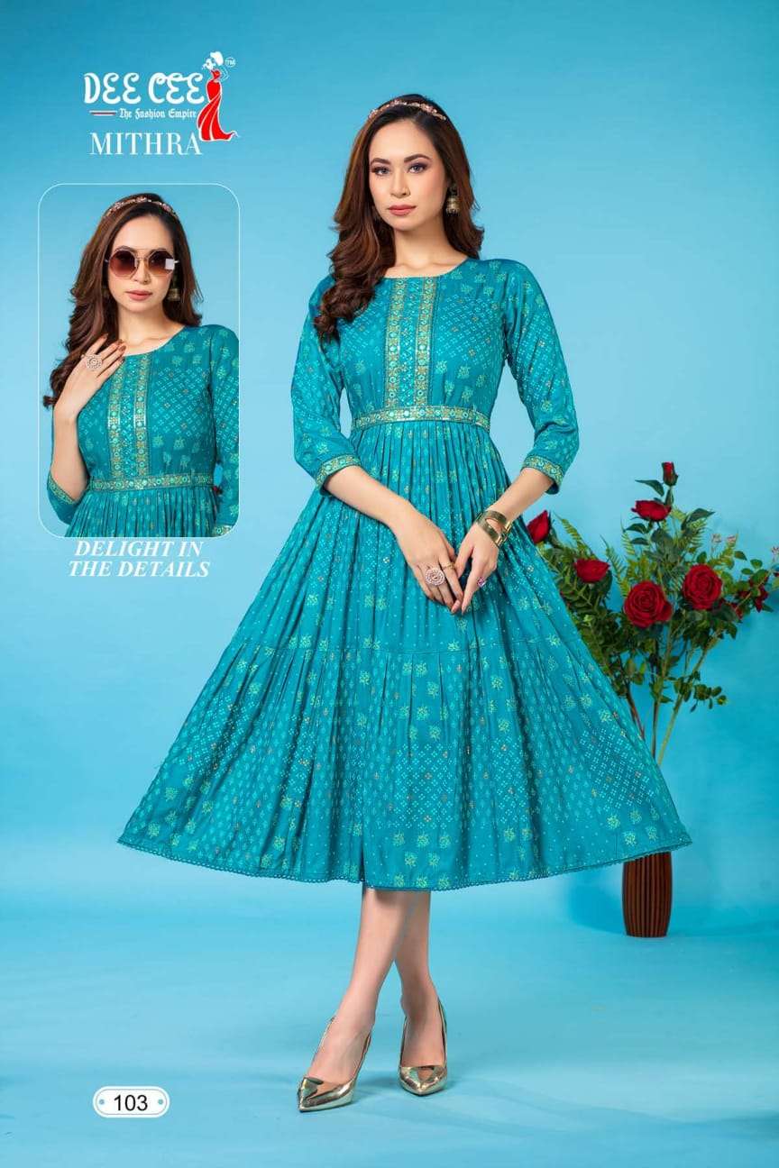 DEECEE MITHRA Kurti Wholesale catalog