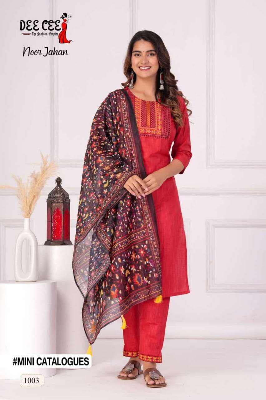 DeeCee NOOR JAHAN Kurti Wholesale catalog
