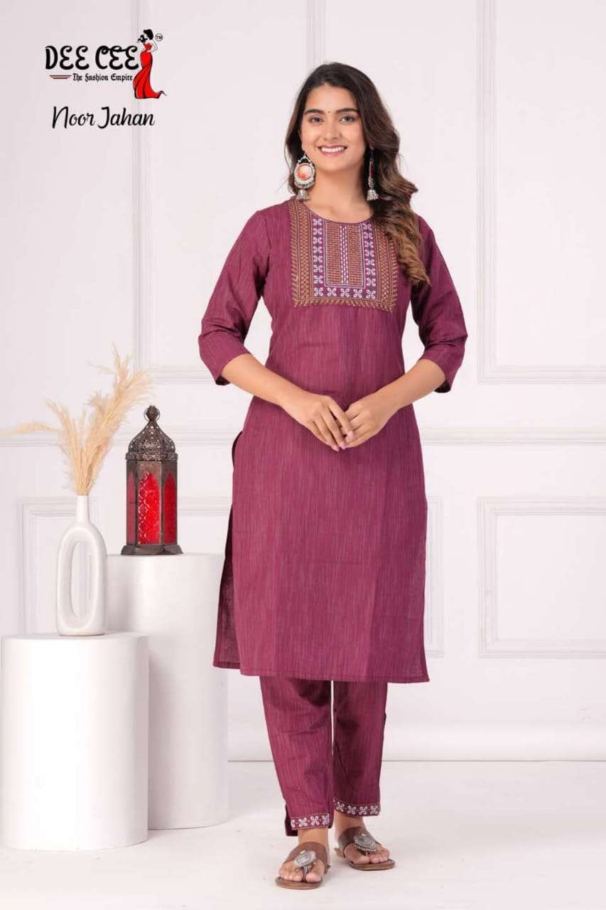 DeeCee NOOR JAHAN Kurti Wholesale catalog