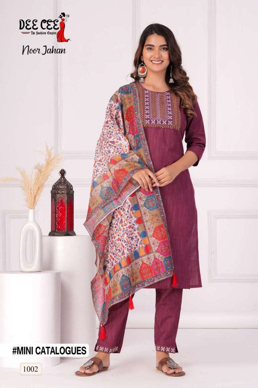 DeeCee NOOR JAHAN Kurti Wholesale catalog