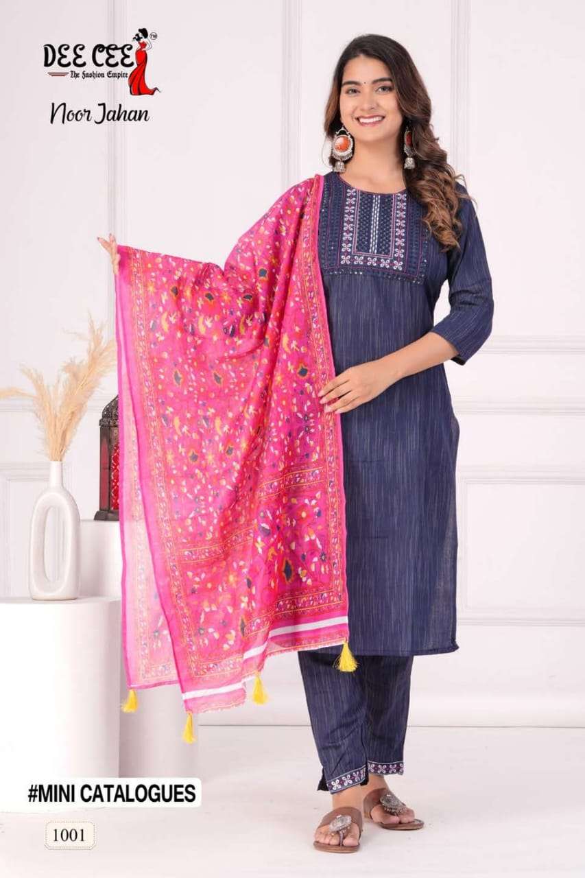 DeeCee NOOR JAHAN Kurti Wholesale catalog