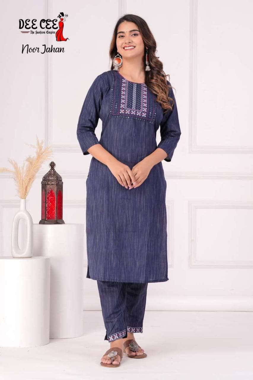 DeeCee NOOR JAHAN Kurti Wholesale catalog