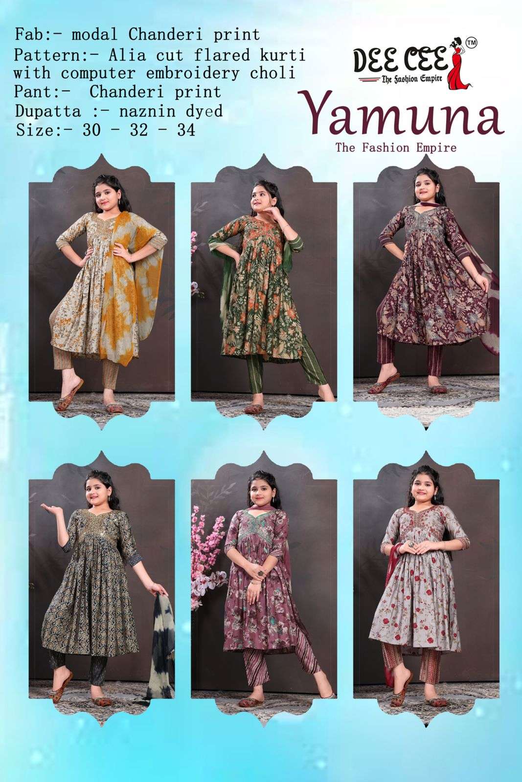 DEECEE YAMUNA Kurti Wholesale catalog