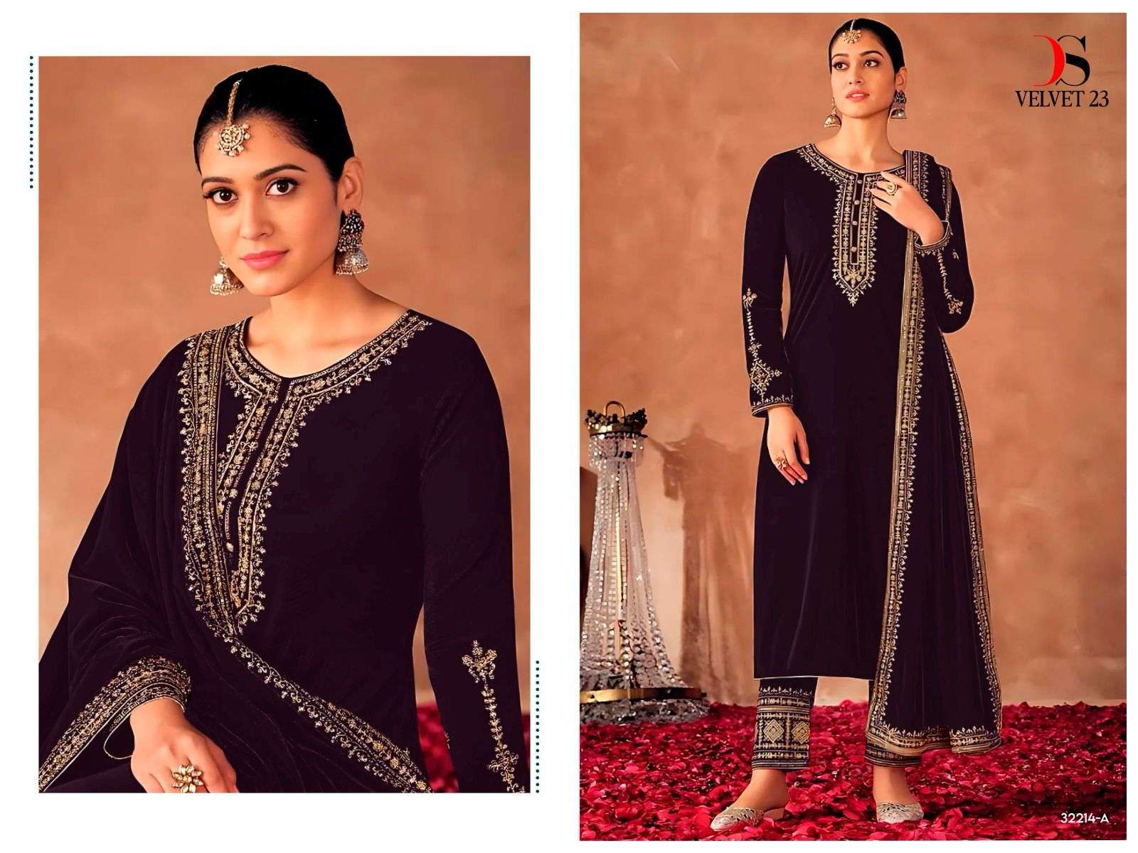 Deepsy 32214 Abc Embroidered Salwar Kameez Wholesale catalog