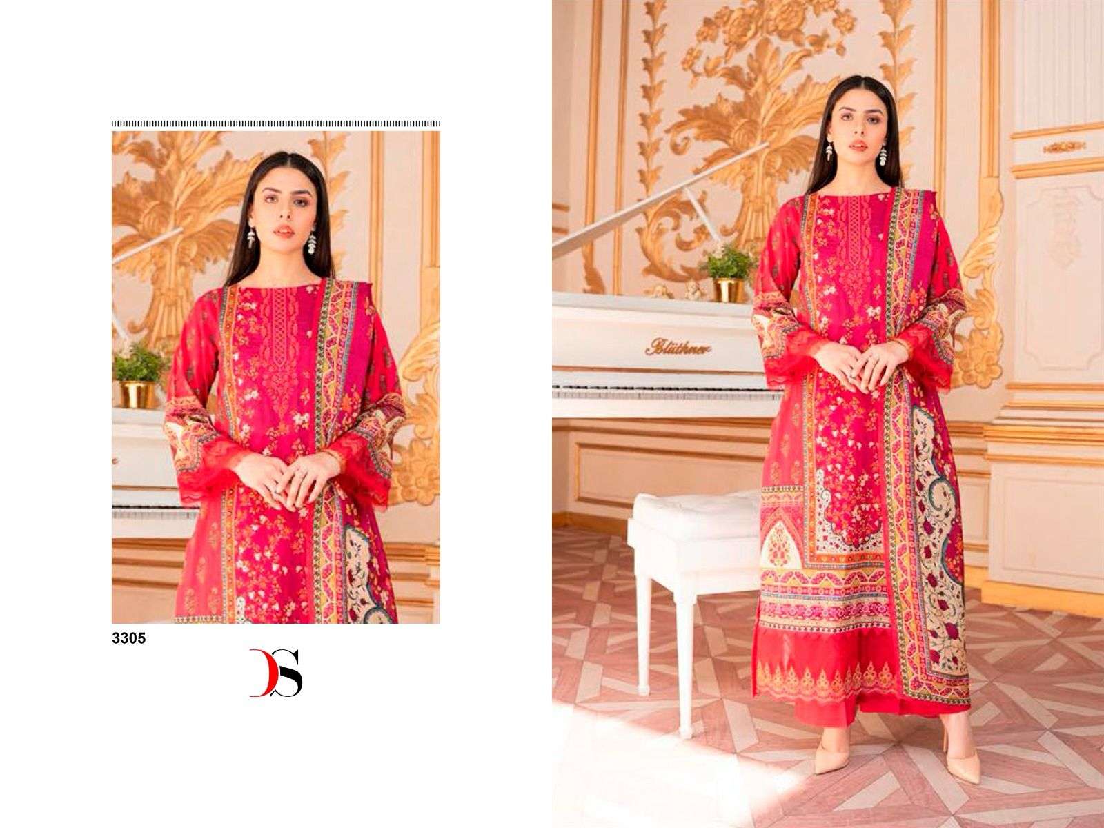 DEEPSY Firodus Morja-2 Cotton mal Salwar Kameez Wholesale catalog