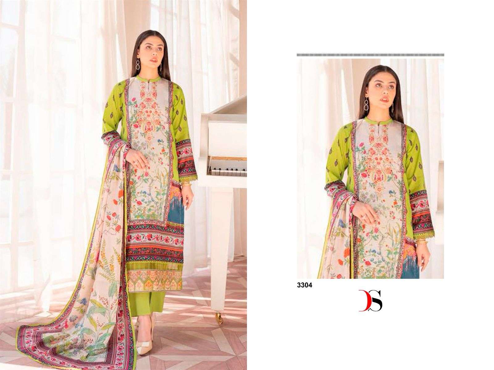 DEEPSY Firodus Morja-2 Cotton mal Salwar Kameez Wholesale catalog