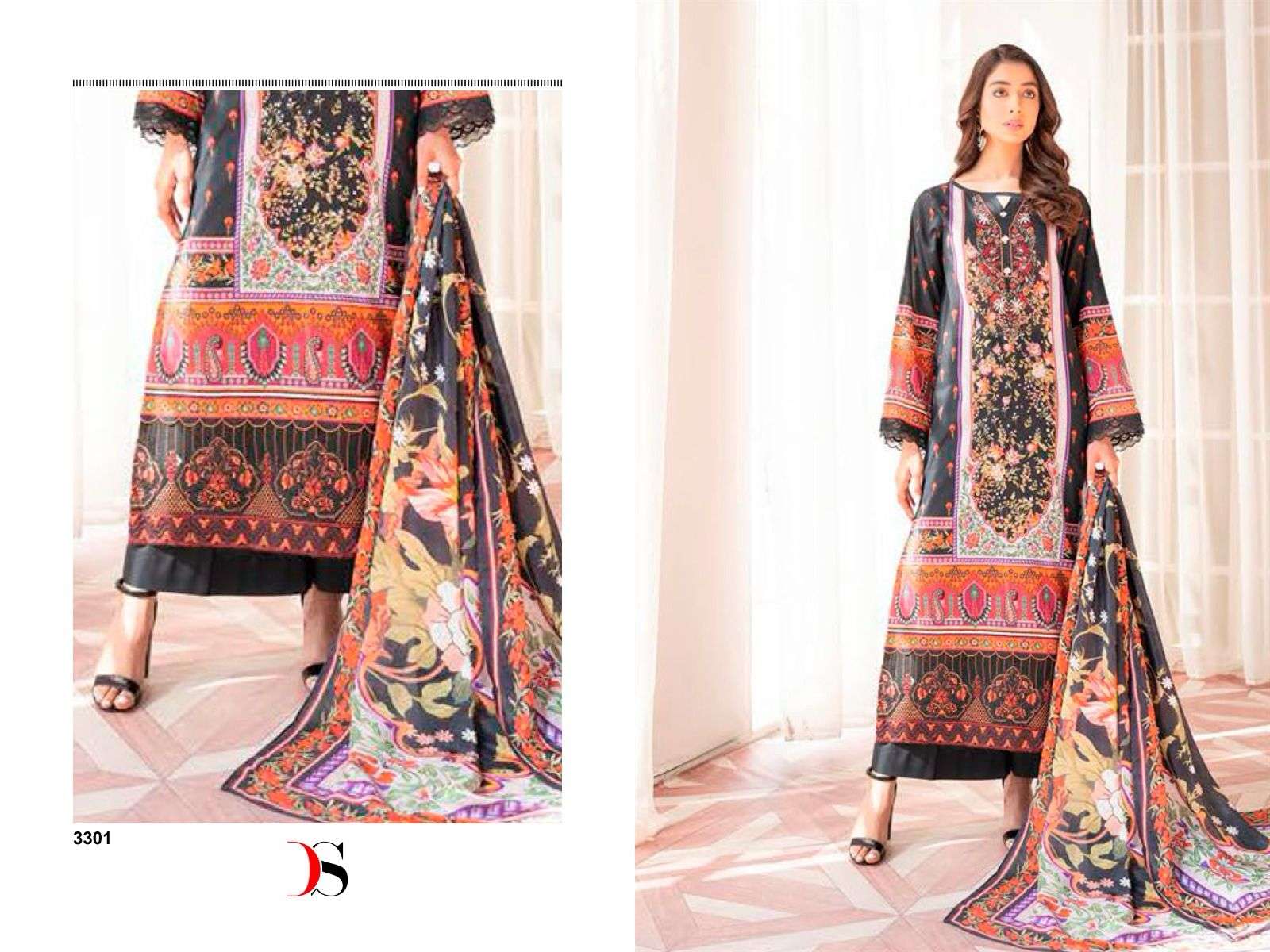 DEEPSY Firodus Morja-2 Cotton mal Salwar Kameez Wholesale catalog