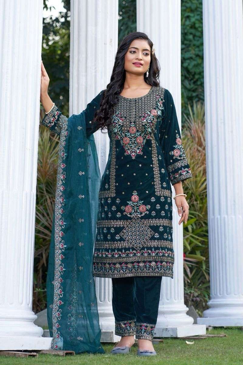 Deepsy Velvet 23-4 Velvet Pakistani Salwar Kameez Wholesale catalog