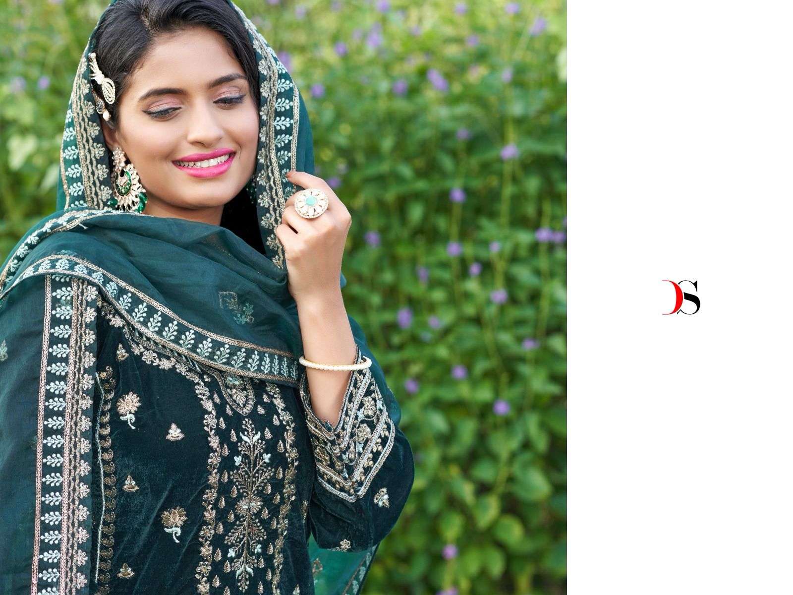 Deepsy Velvet 23 Vol 4 Velvet Pakistani Salwar Kameez Wholesale catalog