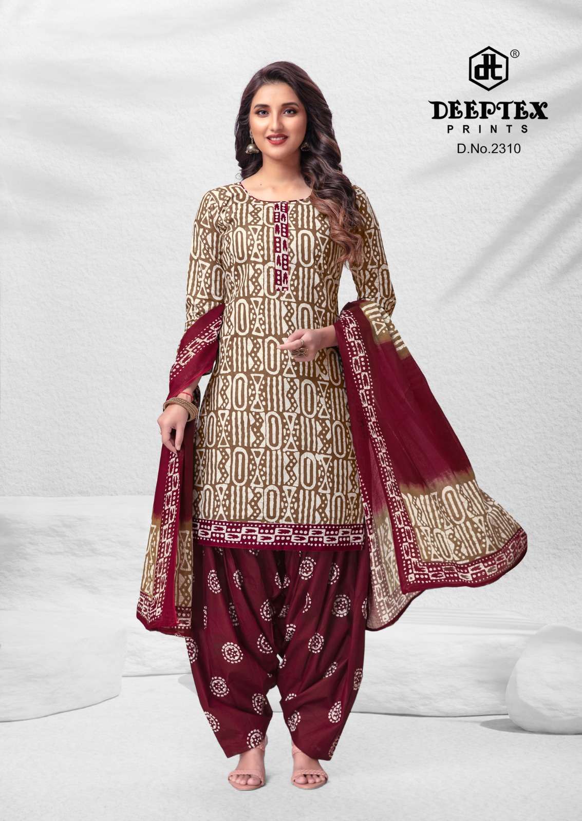 Deeptex Batik Plus Vol 23 Cotton Dress Material Wholesale catalog