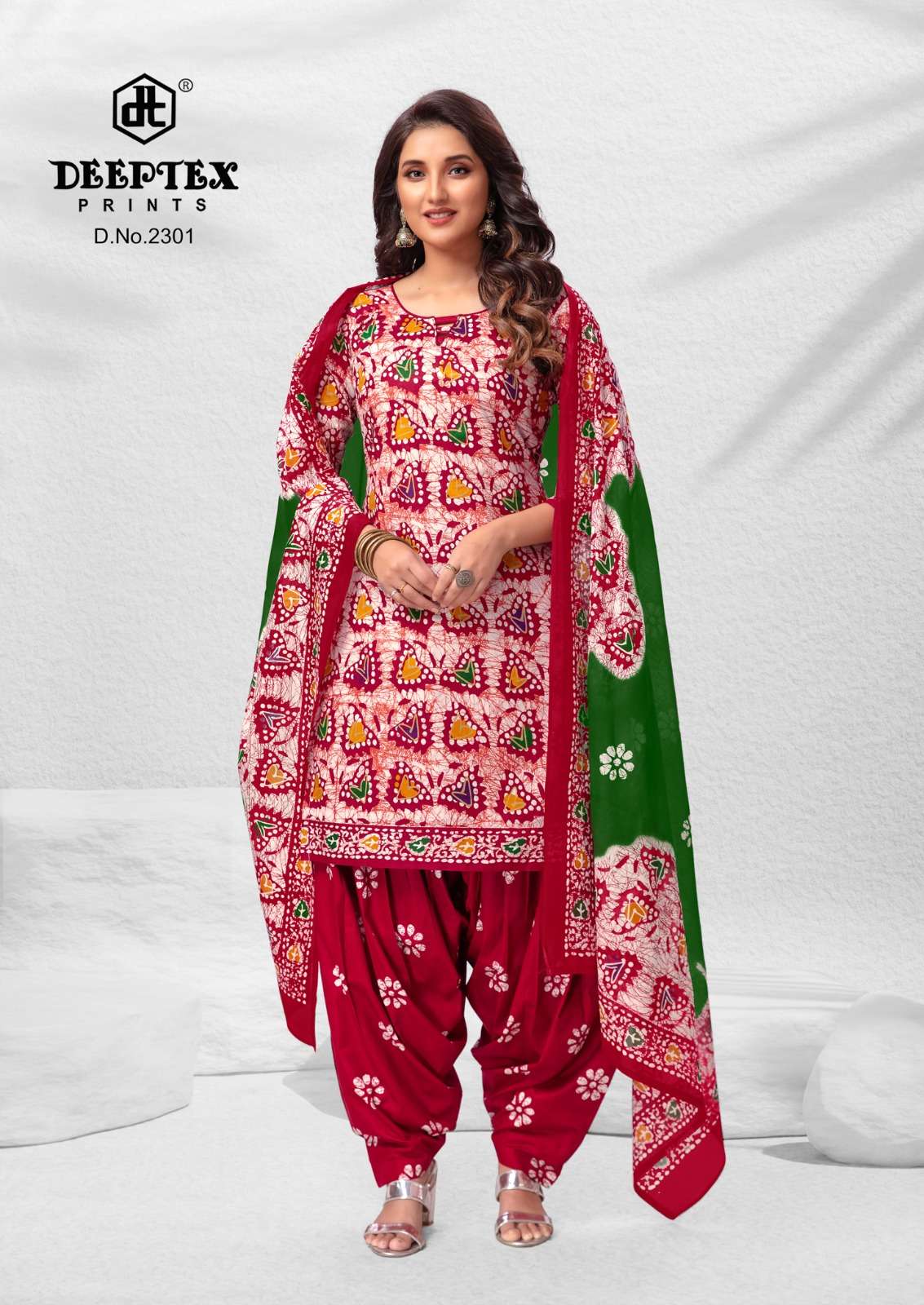 Deeptex Batik Plus Vol 23 Cotton Dress Material Wholesale catalog