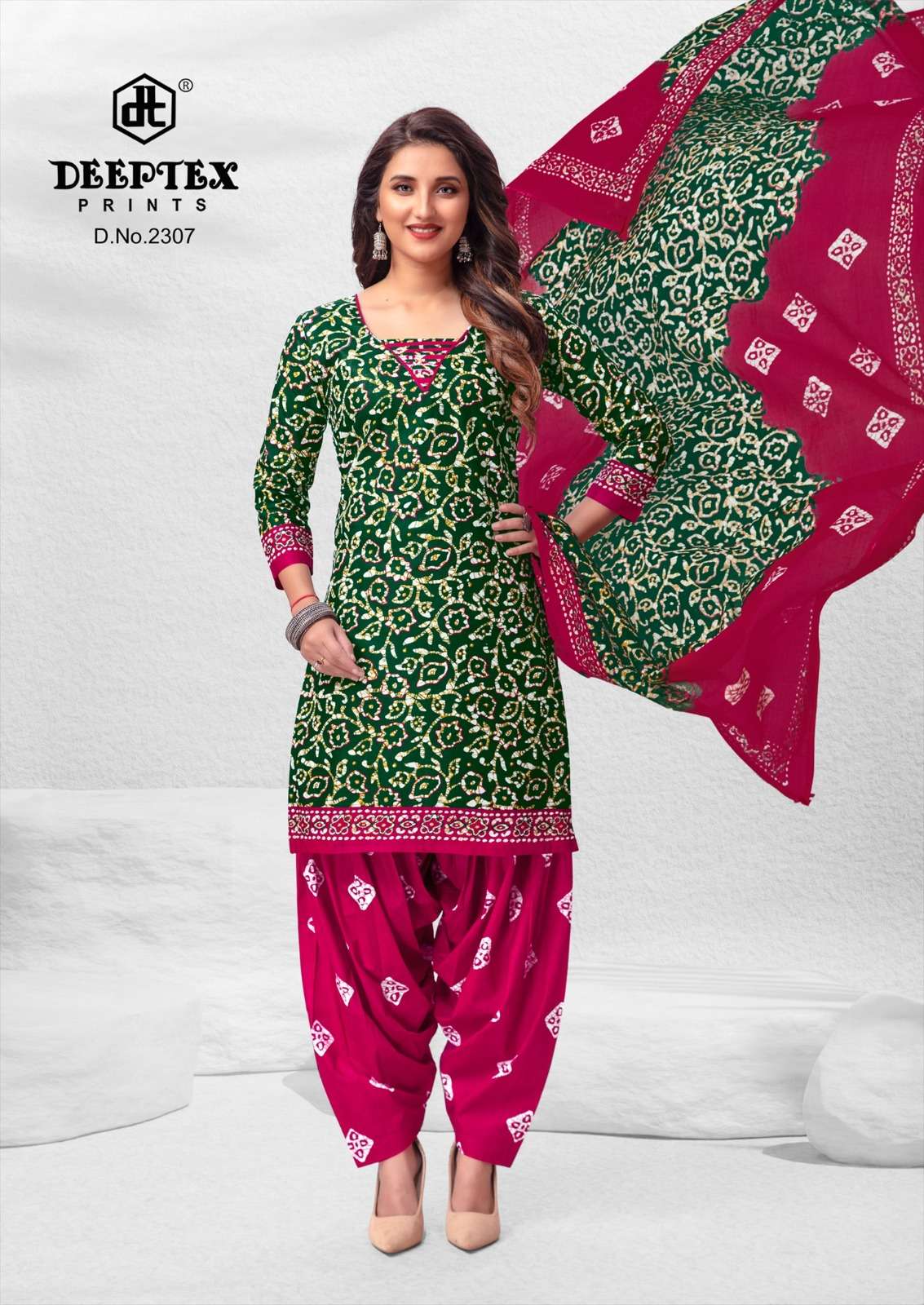 Deeptex Batik Plus Vol 23 Cotton Dress Material Wholesale catalog