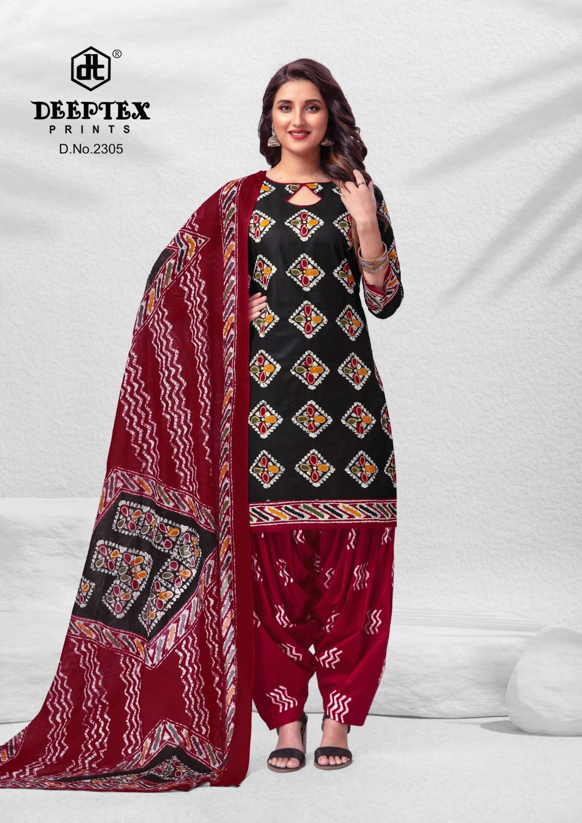 Deeptex Batik Plus Vol 23 Cotton Dress Material Wholesale catalog