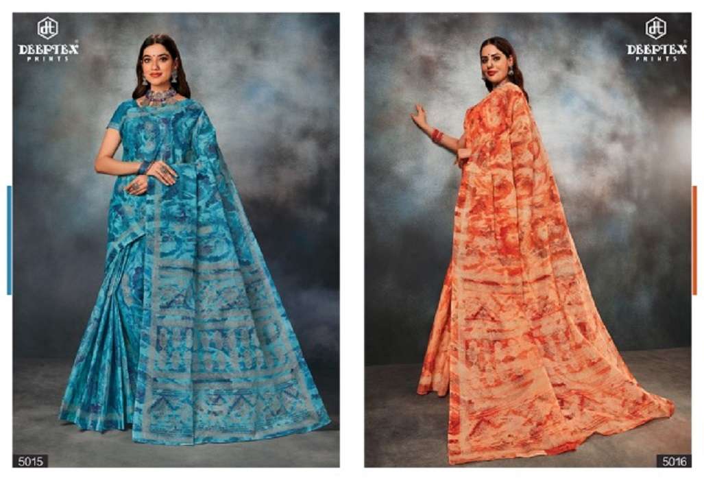 Deeptex Mother India Vol-50 – Cotton Saree -Wholesale Catalog