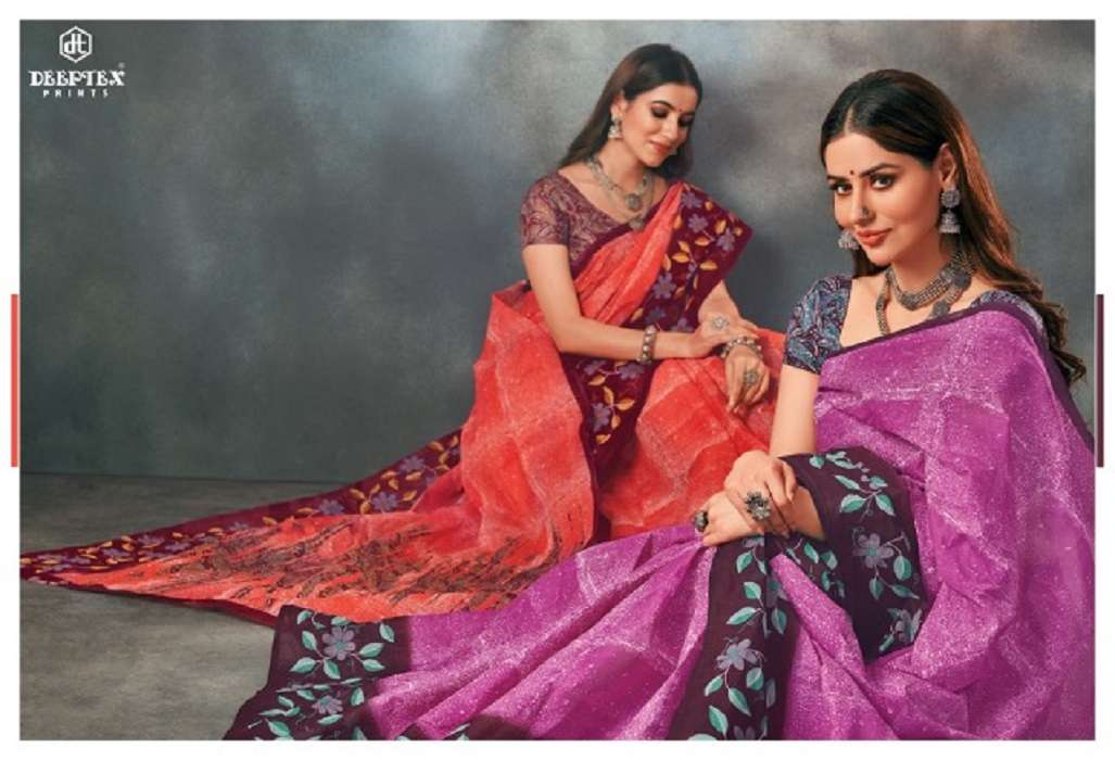 Deeptex Mother India Vol-50 – Cotton Saree -Wholesale Catalog