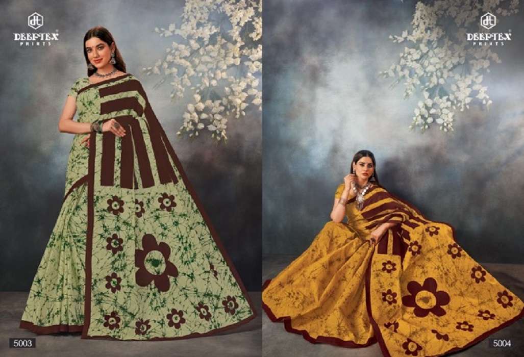 Deeptex Mother India Vol-50 – Cotton Saree -Wholesale Catalog
