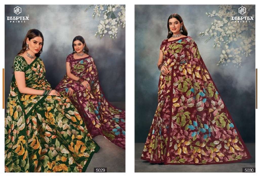 Deeptex Mother India Vol-50 – Cotton Saree -Wholesale Catalog
