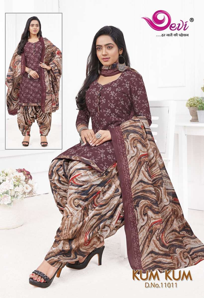 Devi Kumkum Vol-11 Readymade With Inner -Wholesale Catalog
