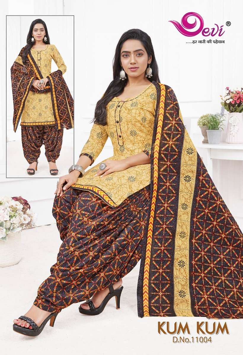 Devi Kumkum Vol-11 Readymade With Inner -Wholesale Catalog