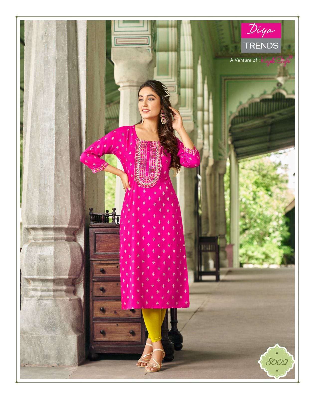 DIYA TRENDS  VICTORIA VOL-8 Kurti Wholesale catalog
