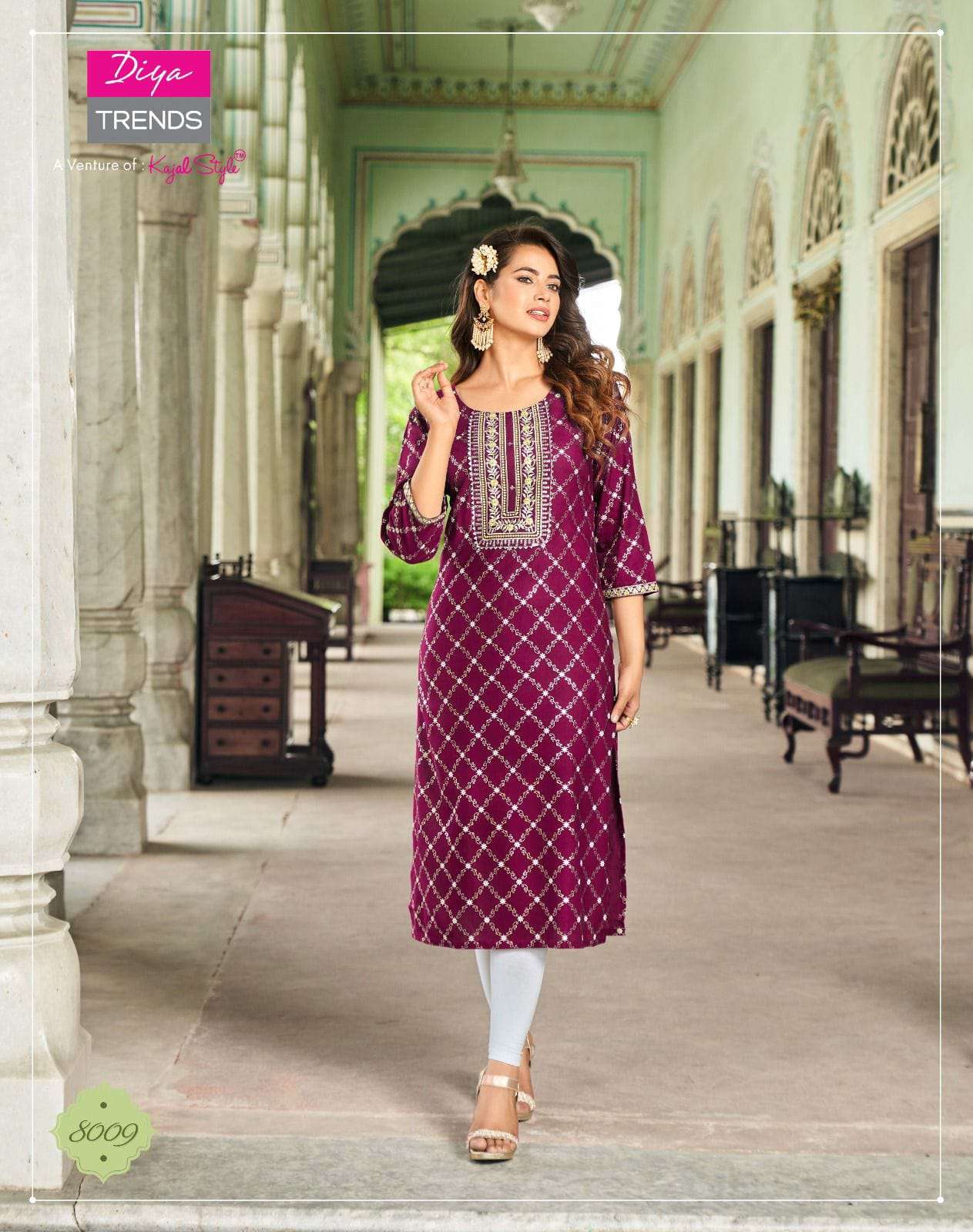 DIYA TRENDS  VICTORIA VOL-8 Kurti Wholesale catalog
