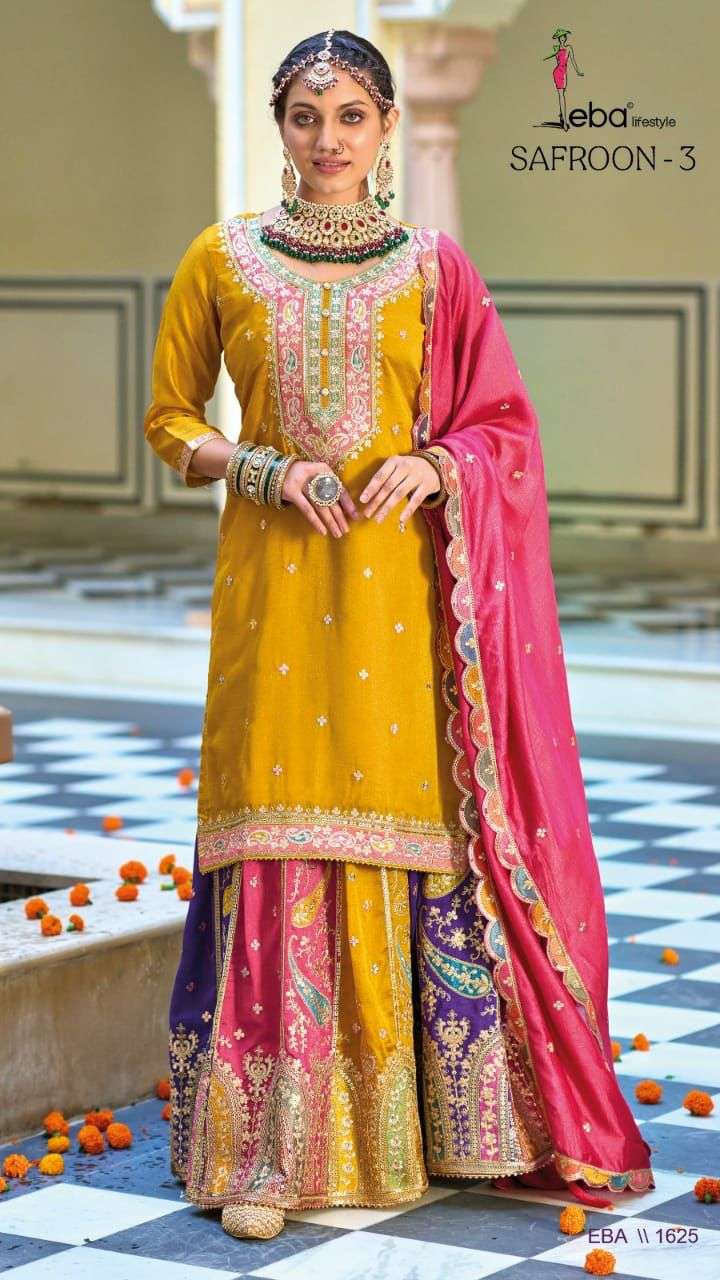 Eba Safroon Vol 3 Designer Kurti Wholesale catalog