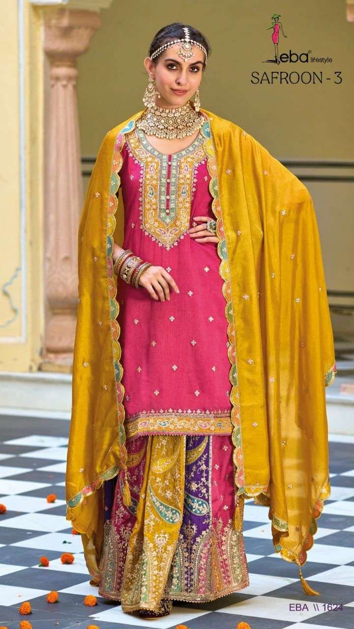 Eba Safroon Vol 3 Designer Kurti Wholesale catalog