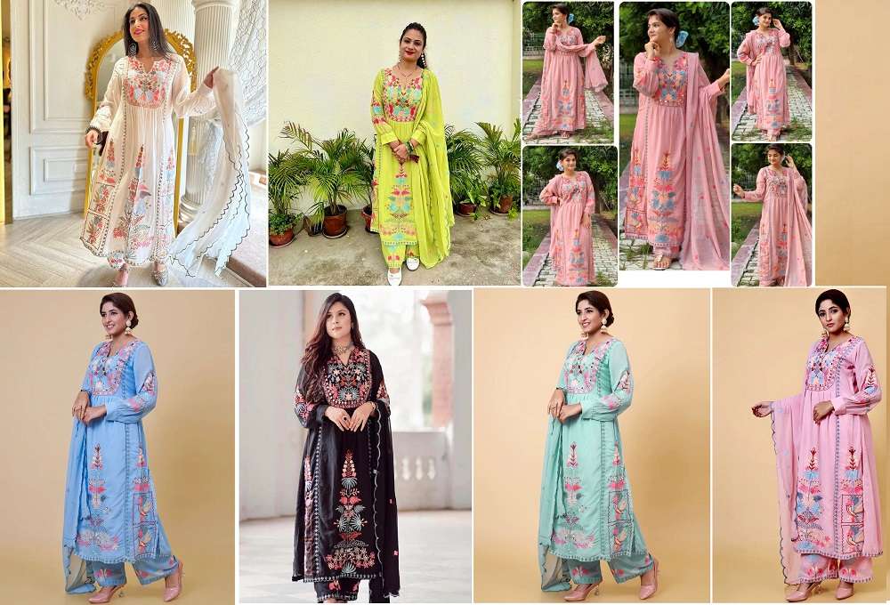 Fab 3067 Faux Georgette Kurti Wholesale catalog